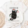 funny cat christmas ornaments shirt