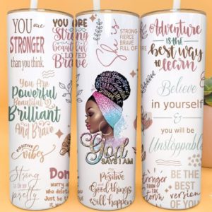 Black Girl Inspiration 20oz Tumbler