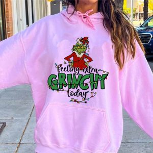 feeling extra grinchy today hoodie