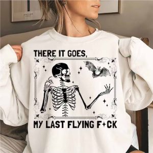 there it goes my last flying f shirt