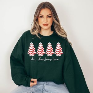 oh christmas tree sweatshirt vintage