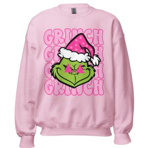 grinch face sweatshirt
