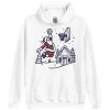 christmas santa basketball hoodie