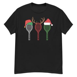 tennis christmas shirt