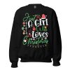 Just A Girl Who Loves Christmas Sweatshirt