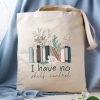 i have no shelf control tote bag