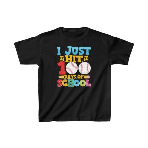 100 Days of School Baseball T-Shirt