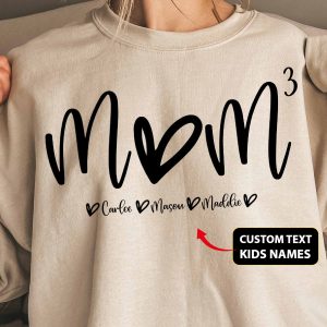 mother of three kids custom names