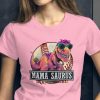 mama saurus baseball gift shirt