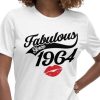 fabulous since 1964 retro vintage kiss womens shirt