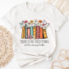 flower books shirt