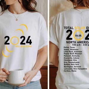 2024 total solar eclipse shirt