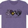peace love nightmare jack sally tshirt