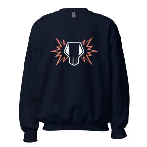 skull logo bakugo sweatshirt