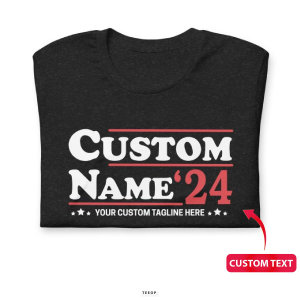 custom name election shirt