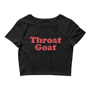 Throat Goat Crop Top, Women’s Crop Tee