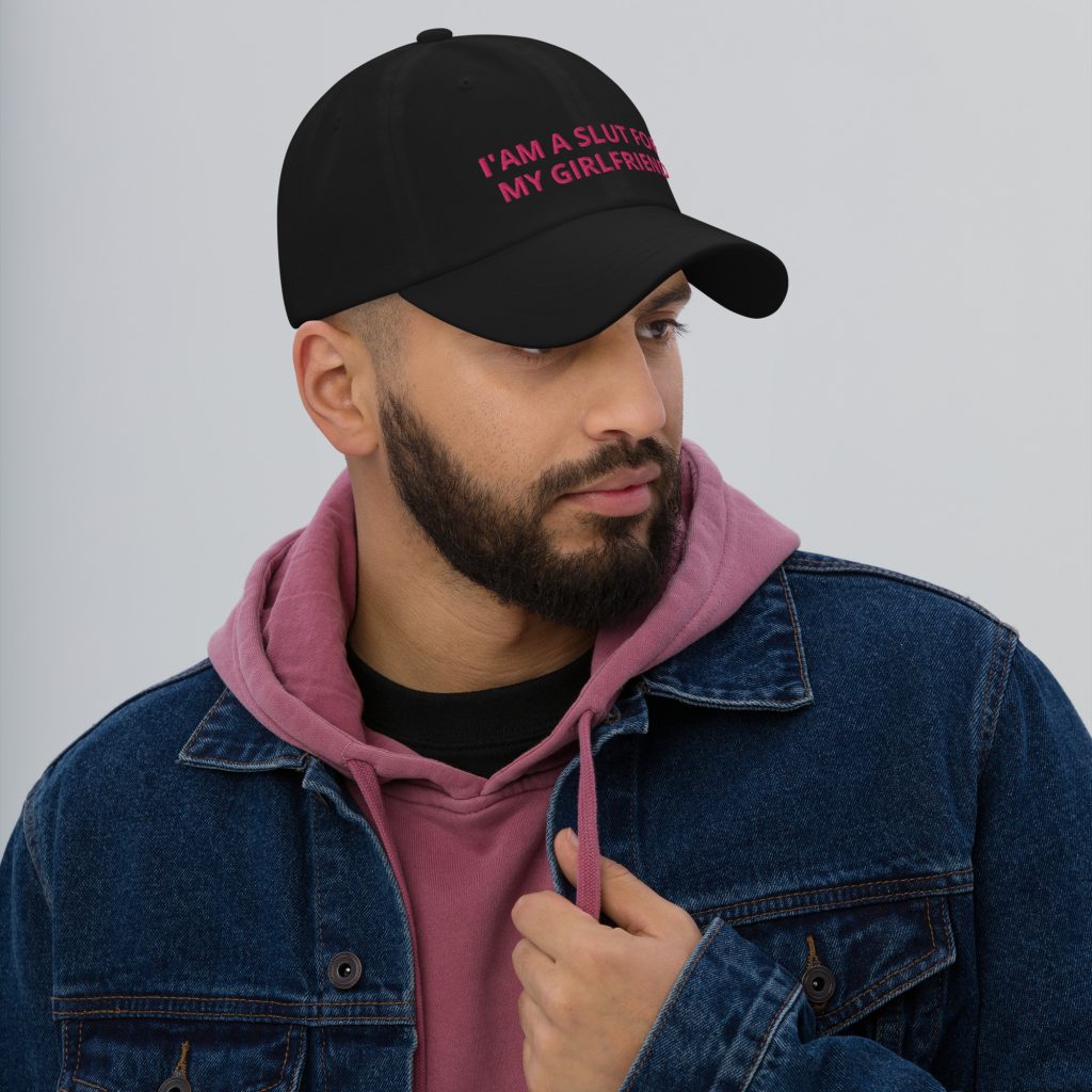 funny boyfriend embroidered hat