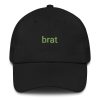 Brat Embroidered Hat, Multiple colors Brat Hats