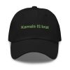Kamala Is Brat Embroidered Hat, Multiple Colors