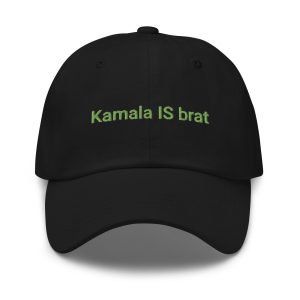 Kamala Is Brat Embroidered Hat, Multiple Colors