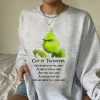 cup of fuckoffee grinch sweatshirt