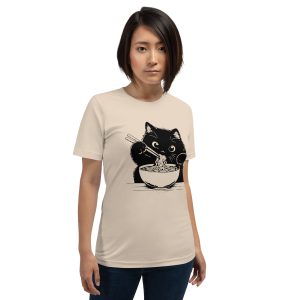 ramen cat shirt