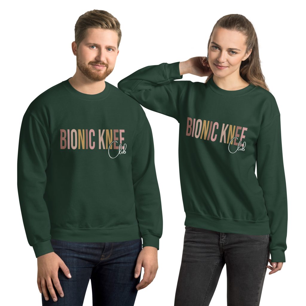 knee replacement sweatshirt