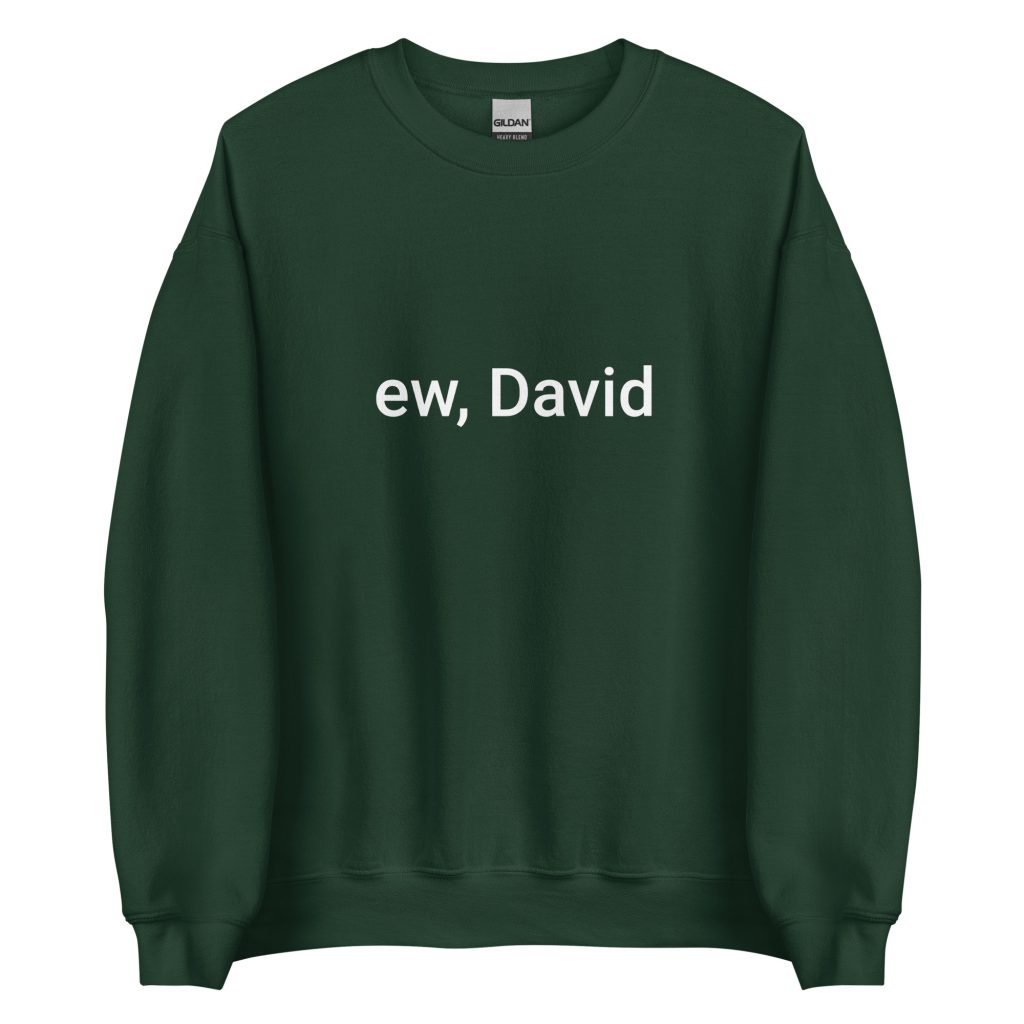 ew david sweatshirt
