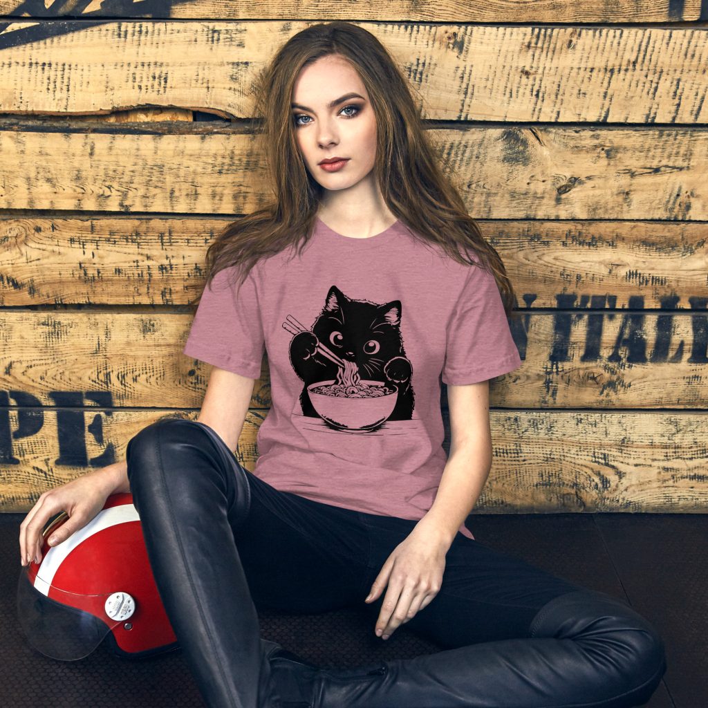 noodle cat shirt