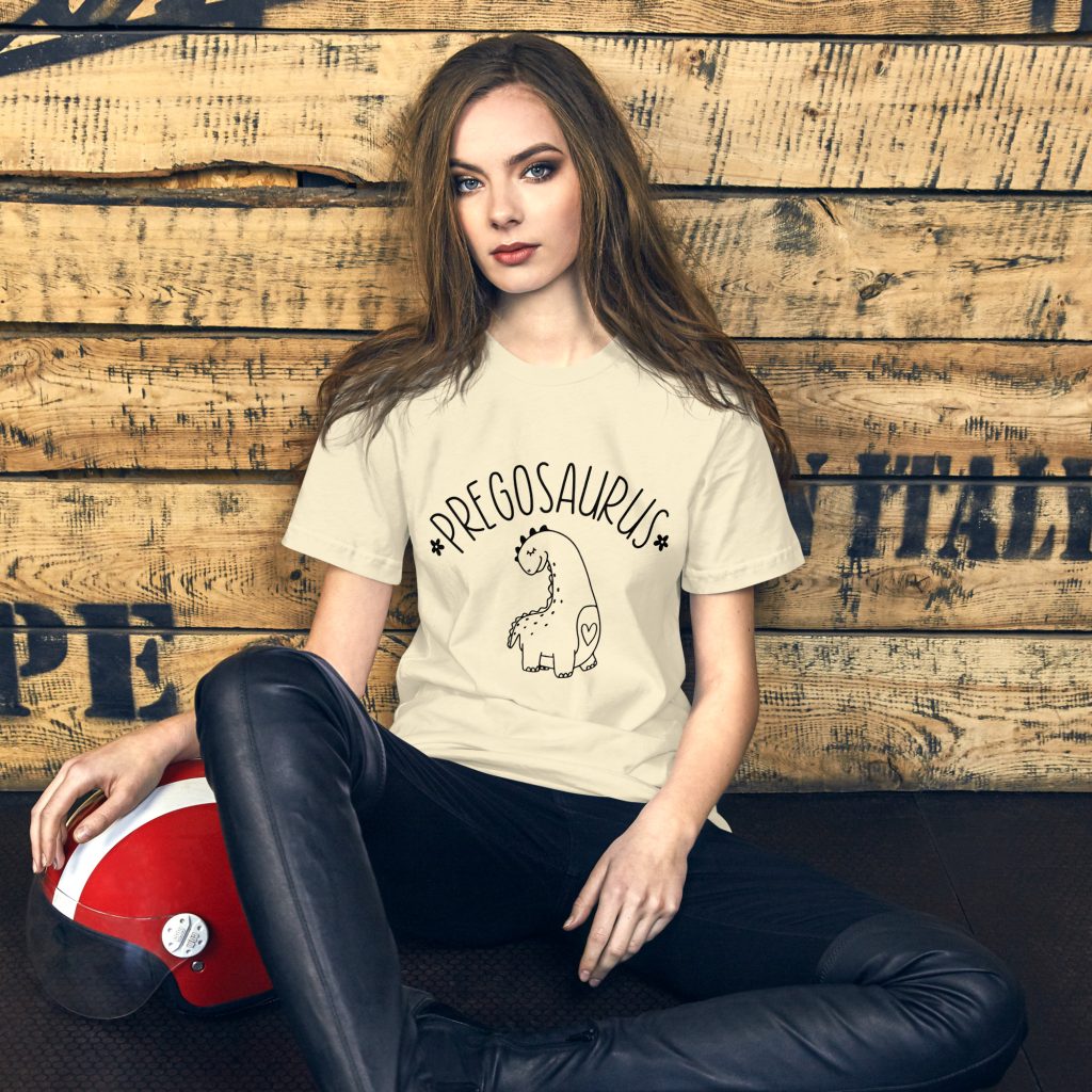 pregosaurus maternity shirt