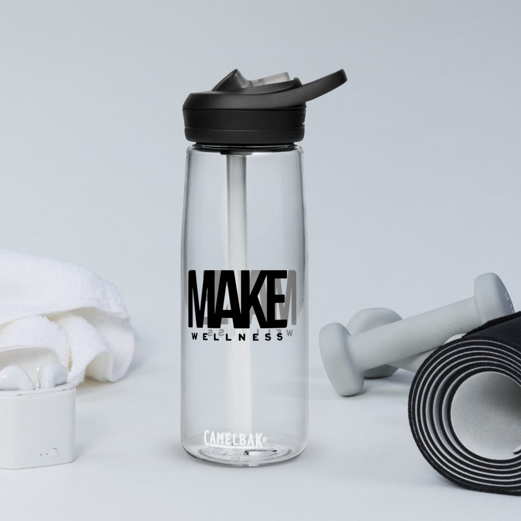 make wellness sports water bottle