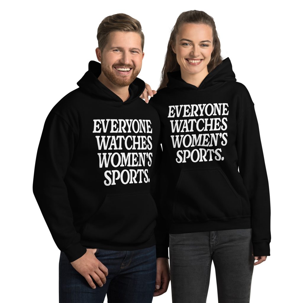 everyone watches womens sports hoodies