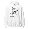 Rockstar Cat Hoodie, Rock Cat Playing Guitar