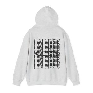 i am music hoodie
