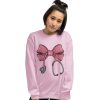 stethoscope bow sweatshirt