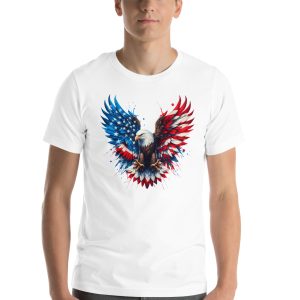 us flag eagle shirt